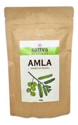 Sattva Powder zioła w proszku do włosów amla 100 g