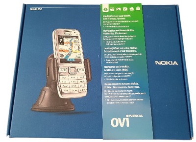 Nokia E52 NOWY Oryginał 100% Telefon komórkowy Unikat Smartfon Bez sim loka