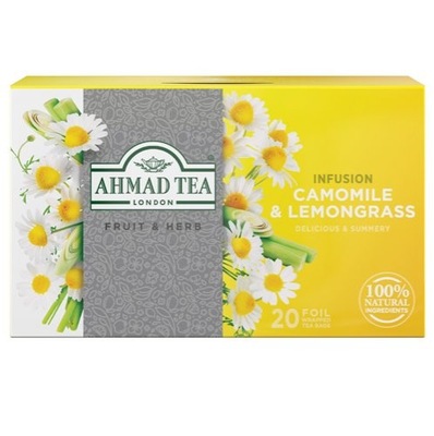 AHMAD TEA Camomile & Lemongrass 20tb napar