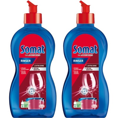 Somat Nabłyszczacz do zmywarki 2w1 regular 2x500ml