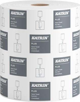 Ręcznik papierowy Katrin Plus M2 2-warstwowy 90m