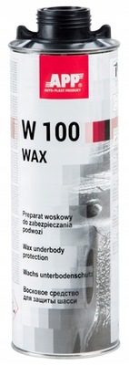 APP W100 WAX Preparat wosk zabezpieczania podwozia