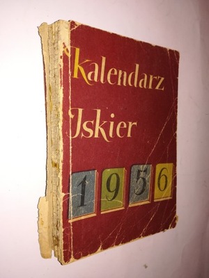 KALENDARZ ISKIER 1956