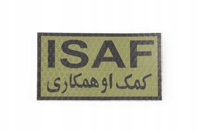 Naszywka IR - ISAF - OD