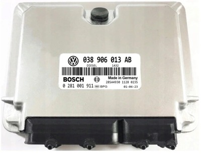 КОМПЬЮТЕР ECU SEAT 038906013AB 0281001911 IMMO OFF