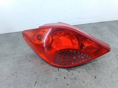 Лампа задняя левая peugeot 207 9649986680 хэтчбек 5d фото №1
