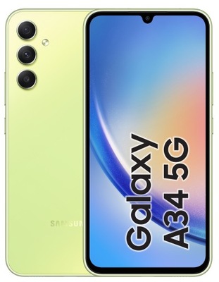 Smartfon SAMSUNG Galaxy A34 6/128GB Lime