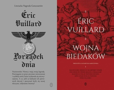 Wojna biedaków + Porządek dnia, Eric Vuillard