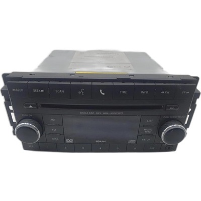 GROTUVAS SU RADIJO IMTUVU RADIO JEEP PATRIOT 05064955AC 