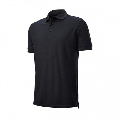 Koszulka golfowa polo Wilson Polo czarna L