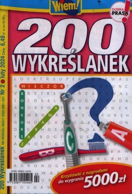 2/2024 200 WYKREŚLANEK WIEM