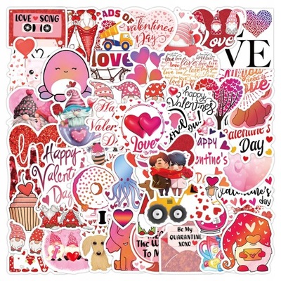 100 ШТУКИ LOVE НАКЛЕЙКИ NA NOTEBOOKA LAPTOP SCRAPB LOK9627