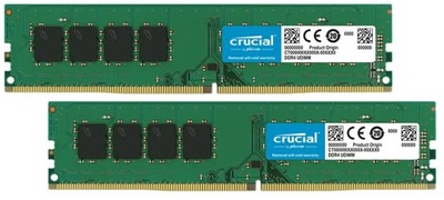 RAM CRUCIAL 16GB (2x8GB) DDR4 2400MHz CL17 1.2V