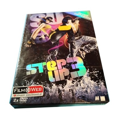 Film Step Up 3 2 DVD FOLIA NOWA