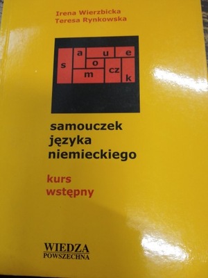 Wierzbicka SAMOUCZEK JĘZYKA NIEMIECKIEGO