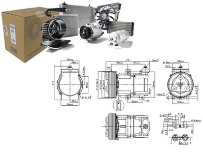 Компрессор компрессор кондиционера [nissens] фото №1