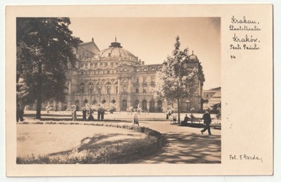 KRAKÓW. Teatr miejski - Teatr im. Juliusza Słowackiego w Krakowie