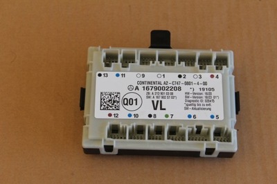 Модуль блок керування двері лівий перед mercedes gle 167 фото №1