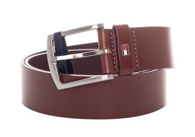 TOMMY HILFIGER PASEK DO SPODNI DENTON BROWN R. 90