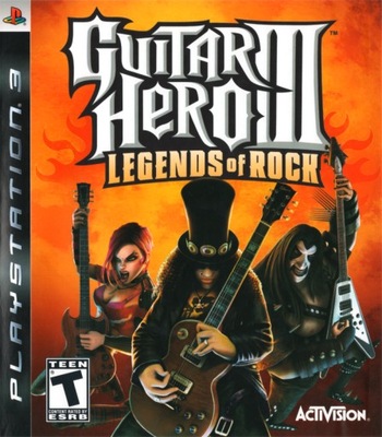 GUITAR HERO III LEGENDS OF ROCK PS3