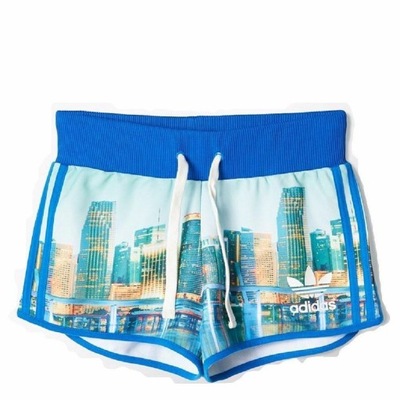 Adidas Originals Miami Skyline Print Shorts B19864