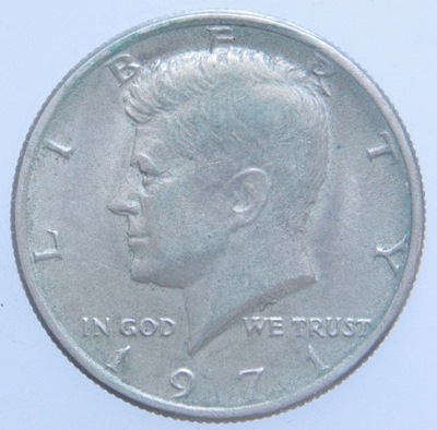 USA Kennedy Half Dollar 1971