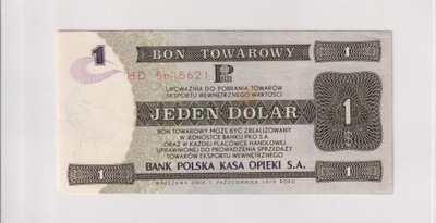 1 Dolar Polska 1979 -UNC Seria HD PEWEX