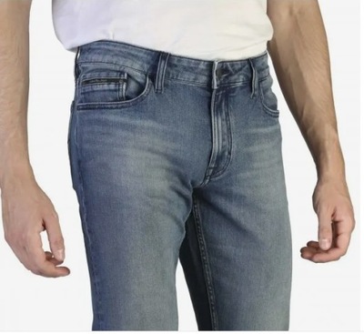 CALVIN KLEIN SPODNIE jeansowe W28 L34