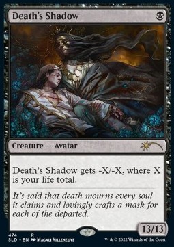 Karta Magic: Death's Shadow Podpisana przez Magali Villenueve FOIL PROMO