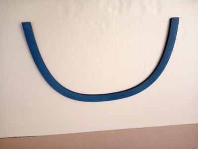 Mercedes gla w156 ліва молдинг крила перед 2013 фото №1