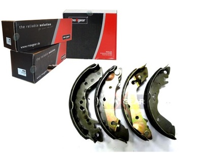 Тормозные колодки тормозные hyundai accent -99 atos maxgear фото №1