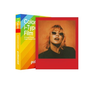 Wkład Polaroid I-Type Color Film Kolorowe ramki