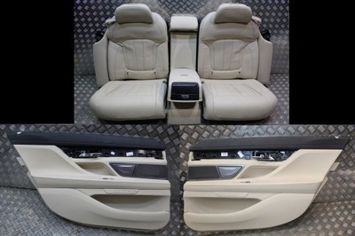 Bmw g12 обивка заднее сиденье комфорт массаж обшивки задняя фото №1