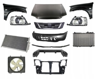 Honda crv cr-v 1995-2001 rd kompletny перед капот фото №1