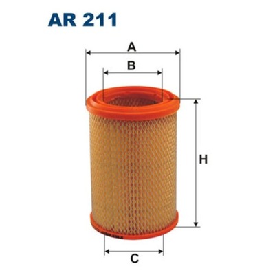 ФІЛЬТР ПОВІТРЯ ФІЛЬТРON AR 211