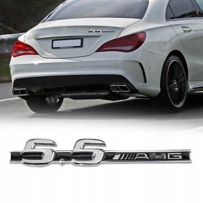 EMBLEMA INSIGNIA LOGOTIPO TURBO AMG MERCEDES  