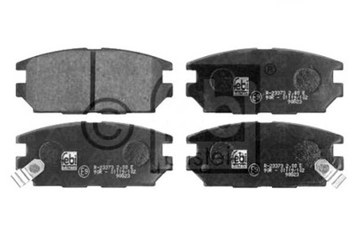 Febi гальмівні колодки гальмівні mitsubishi space wagon 98-01 фото №1