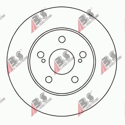 DISCO DE FRENADO PARTE DELANTERA TOYOTA CARINA E 1992- 1997  