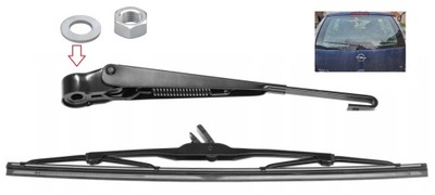 Важіль металевий + двірник задня opel corsa c 2000 r- фото №1