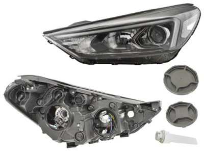 Hyundai tucson 2018-2020 фара фара левая led 92101d3600 фото №1