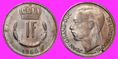 Luksemburg 1 frank 1968 /L 235