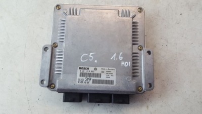 Блок керування бортовий комп'ютер двигуна citroen c5 2,2 hdi фото №1