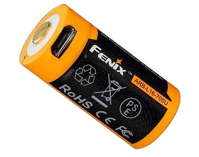 AKUMULATOR FENIX ARB-L16 16340 RCR123 700mAh