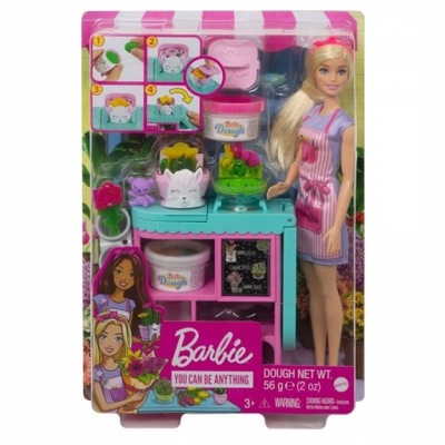 Lalka Barbie - Kwiaciarnia