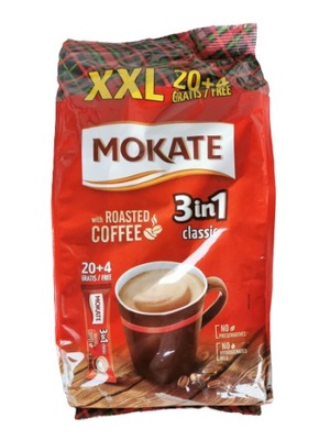 Mokate Classic XXL 3w1 napój kawowy 24 x 17g kawa