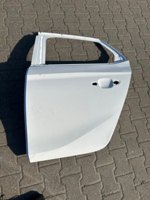 Opel corsa f 19- дверь левая задние белый фото №1