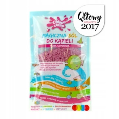 CHLAPU CHLAP MAGICZNA SÓL DO KĄPIELI WATA CUKROWA