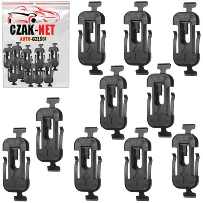 Клипса накладки порог наружной audi a4 b8 a5 10sz фото №1