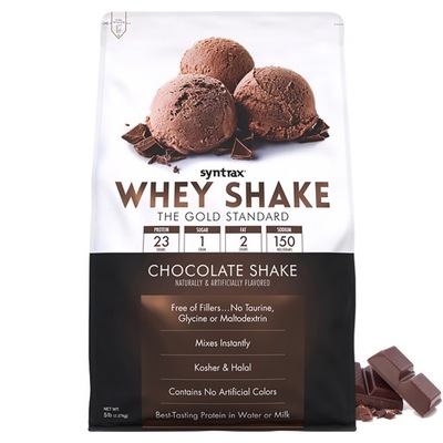 SYNTRAX WHEY SHAKE 2270g BIAŁKO WPC PROTEIN AMINOKWASY MASA