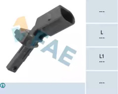 SENSOR ABS VOLKSWAGEN PORSCHE AUDI FAE  